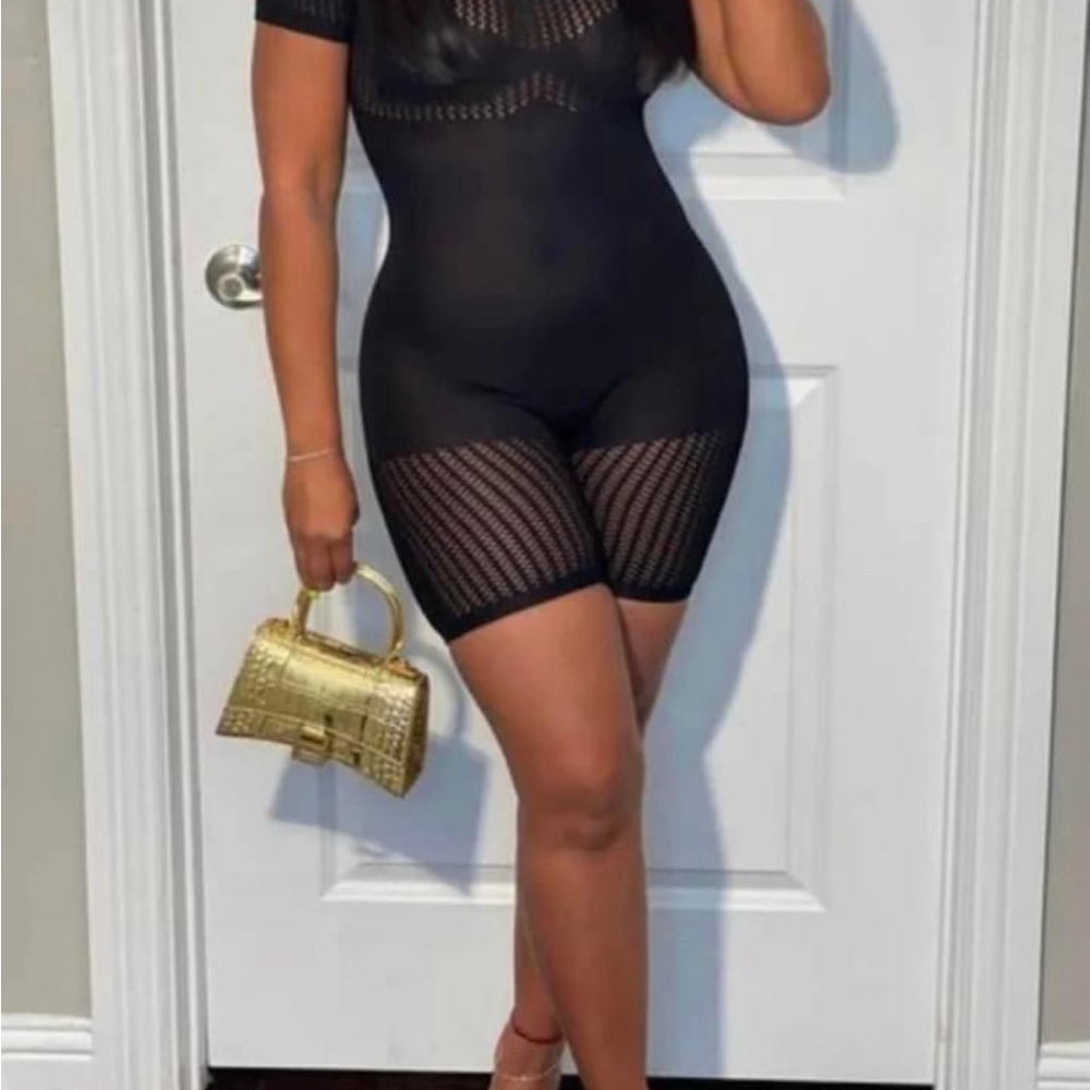 Ladies . Check out our Sheer Rompers
Sizes S- Xlg